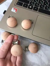 Uds bebé chupete Clips de madera de Metal sostenedor para chupete de bebé infantil soporte para pezones Clip para chupete cuentas chupete mordedor alimentación