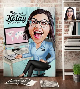 Personalized Women 'S General Manager Cartoon Canvas Table (70x100 cm.) 1
Personalized Women 'S General Manager Cartoon Canvas Table (70x100 cm.) 1