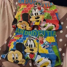Uds niños ropa interior Bebé boxeador Minnie Mouse niños bragas de algodón lindo de dibujos animados impreso bebé niñas niños boxeadores bragas de bragas