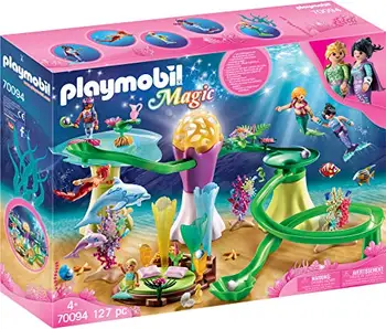Playmobil 70094 Magic Mermaid Cove with illuminated dome, from 4 years old, Multicolor
Playmobil 70094 Magic Mermaid Cove with illuminated dome, from 4 years old, Multicolor