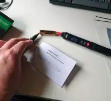 MUSTOOL-multímetro Digital 3 en 1 modelo MT007 Pro, dispositivo de medición de valores eficaces verdaderos, con Pluma de Prueba de Voltaje, con pantalla a Color