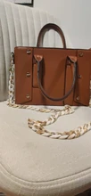 Bag-Accessory Replacement-Chain Shoulder-Handle-Chain Luxury Strap Acrylic Beige Resin