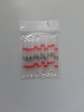 Conectores de cable termorretráctiles, funda impermeable SST21, Terminal de soldadura con sello de soldadura estañado, empalme eléctrico a tope de AWG22-18, 10/20/30 Uds.