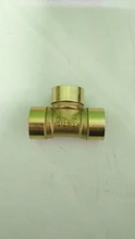 Female Thread Connector Pipe-Fitting-Adapter Coupler Tee-Type Brass Water-Fuel BSP 3-Way