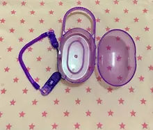 Caja de almacenamiento para chupete de bebé, contenedor de chupete sólido, caja de almacenamiento de viaje, Soporte seguro, caja de plástico para chupete, 1 Uds.