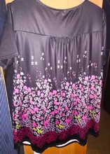 2020 de talla grande 4xl 5xl impresión Boho Camiseta con estampado de flores camisa mujer Casual manga corta Camiseta novedad de verano suelto Tops mujer jerseys