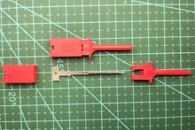 Clips Analyzers Test-Hooks Flattening-Test Logic Flat-Hook-Connection for Red Black Yellow