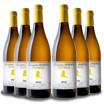 Ciguena Godello 2019 6bot x 0,75L., White Wine from Godello. Wine from Spain. Young white wine from DO Bierzo
Ciguena Godello 2019 6bot x 0,75L., White Wine from Godello. Wine from Spain. Young white wine from DO Bierzo