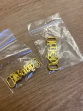 Cordones AF para bebé niña, hebilla de cordón de Metal, accesorios de Chamr para zapatos, cordón de Metal, Kit de zapatos deportivos DIY, hebilla de cordón de Metal