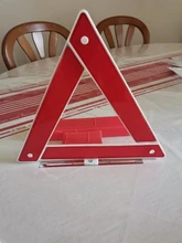 Señal de advertencia de avería de emergencia para vehículos de coche, reflectante triangular de seguridad vial, reflectante plegable