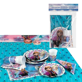 Pack party recyclable Frozen-tablecloth + plates + cups + be
Pack party recyclable Frozen-tablecloth + plates + cups + be