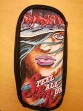 Fundas cosméticas Anime Jojo Bizarre Adventure / Killer Queen para niños y niñas, portalápices, artículos para la mochila del colegio