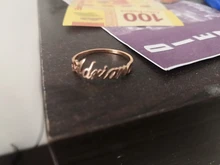 Anillo de nombre oro personalizado, anillos de acero inoxidable para mujer, anillo de letras iniciales personalizado