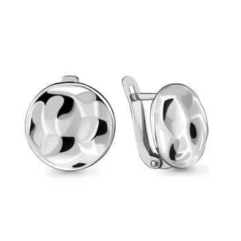 Aquamarine earrings without inserts, 925 sterling silver
Aquamarine earrings without inserts, 925 sterling silver