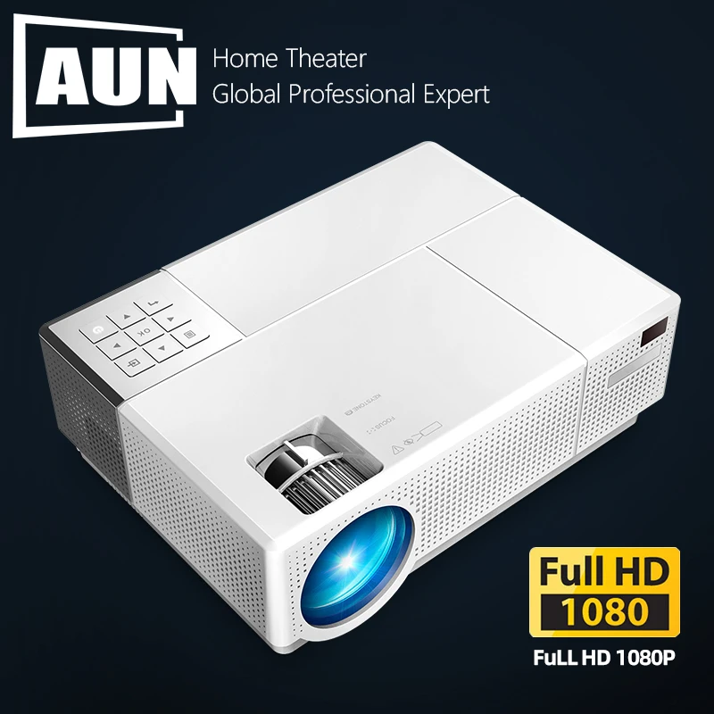 Newest AUN Full HD Projector D70, 1920x1080P Native Resolution Video Projector. 6800 Lux,HDMI VGA for 4K Cinema Projector
Newest AUN Full HD Projector D70, 1920x1080P Native Resolution Video Projector. 6800 Lux,HDMI VGA for 4K Cinema Projector