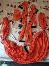 Hamaca de yoga anti gravedad, ultraliviana, equipo de gimnasia para el hogar