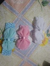 Vinchas con flores para niñas, accesorios para fotografía, accesorios para lazos, lentejuelas, flores grandes, elásticas, diadema ancha para bebé, banda para el pelo