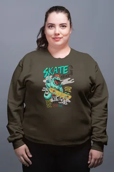 Angemiel Wear Skate Never Give Up Green Women Sweatshirts
Angemiel Wear Skate Never Give Up Green Women Sweatshirts
