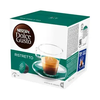 Coffee Capsules Nescafé Dolce Gusto 41640 Espresso Ristretto (16 uds) 
Coffee Capsules Nescafé Dolce Gusto 41640 Espresso Ristretto (16 uds)