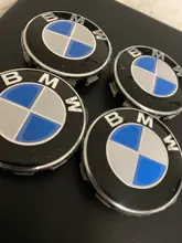 20 unids/lote 68mm 10 pines coche tapas de cubo de rueda llanta tapas cubre emblema insignia para bmw 1 3 5 7 X3 X5 M3 M5 36136783536