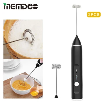MEMDOO Coffee Milk Mixing Eggbeater 3-Speeds Egg Beater Whisk Mixer Heads Mix Handheld Mixer Kitchen Cooking Tools 
MEMDOO Coffee Milk Mixing Eggbeater 3-Speeds Egg Beater Whisk Mixer Heads Mix Handheld Mixer Kitchen Cooking Tools