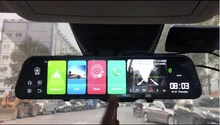 Cámara de salpicadero DVR para coche, espejo retrovisor 4G, WiFi, Android, HD, 1080P, grabadora automática de vídeo, navegación GPS, cámara de salpicadero