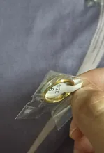 Spark-anillo de compromiso de titanio para mujer y hombre, sortija de boda con grabado de onda dorada, regalo de joyería