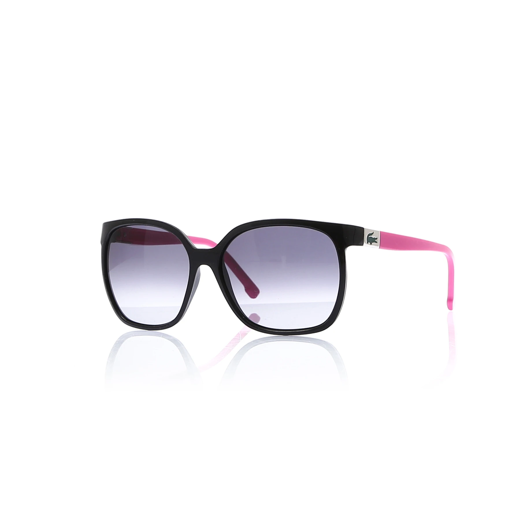 

Women's sunglasses lcc 508 012 bone black organic oval aval 57-16-135 lacoste