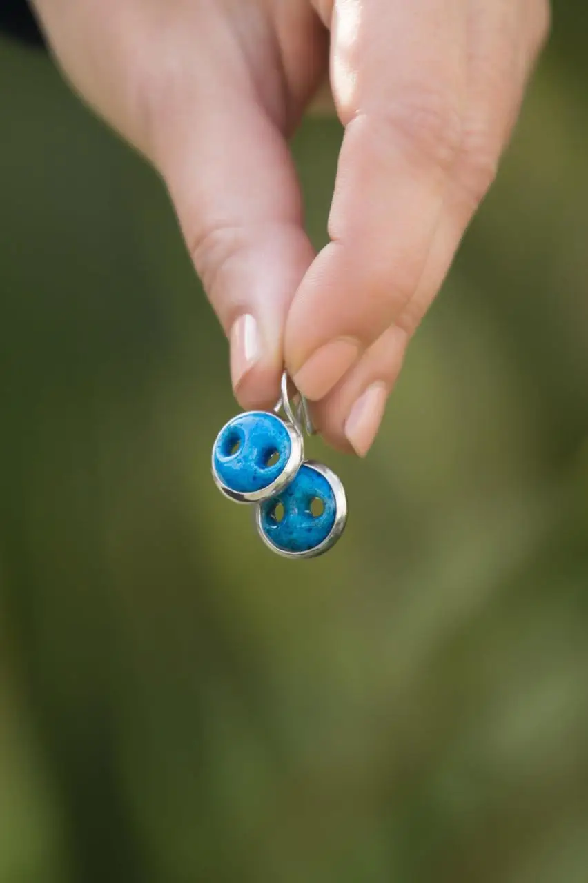 Syriac Evil Eye Bead Silver Earrings 4743 High Quality Hand Made Original Filigree Silver Jewellery Gift for Women
Syriac Evil Eye Bead Silver Earrings 4743 High Quality Hand Made Original Filigree Silver Jewellery Gift for Women