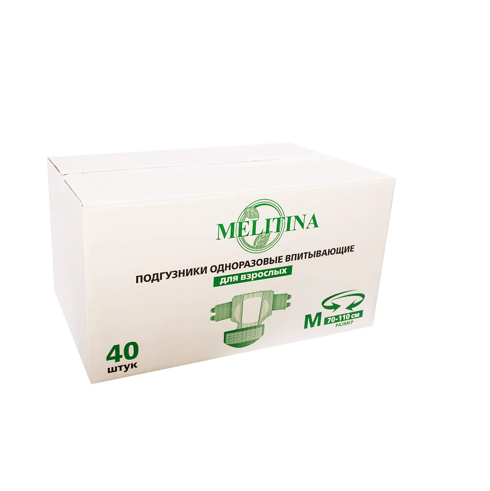 Подгузники для взрослых Мelitinа M 40 шт 50-8725 | Красота и здоровье