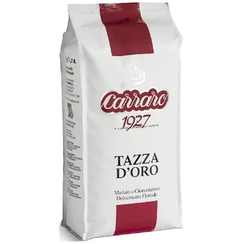 Coffee grain Carraro Tazza D ORO 1 kg 
Coffee grain Carraro Tazza D ORO 1 kg