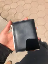 Cartera pequeña para mujer, monedero pequeño, billetera pequeña con broche para tarjeta de mujer