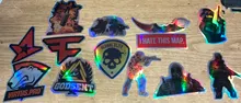 TD ZW-pegatinas Cs Go para portátil, 50 Uds., para equipaje, Mac, libro, guitarra, motocicleta bicicleta coche, pegatinas de vinilo coloridas DIY