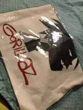 La Banda de Música de Gorillaz PUNK ROCK diseño hombro bolsas de lona de gran capacidad de la Universidad bolso Harajuku mujer bolsa de compras