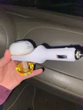 Humidificador purificador de aire para coche, difusor de Aroma, pulverizador silencioso, generador de niebla, fragancia de coche, ambientador de Color caramelo