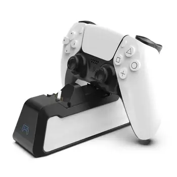 PS5 Dual USB Handle Fast Charging Dock Station Stand Charger for PS5 Wireless Gamepad Game Controller Joypad Joystick
PS5 Dual USB Handle Fast Charging Dock Station Stand Charger for PS5 Wireless Gamepad Game Controller Joypad Joystick