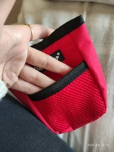 1 de policarbonato para perros adiestramiento de cachorros tratar comida cebo del bolsillo de alimentación bolsa obediencia agilidad bolsa alimentos bolsa de merienda recompensa de bolso de la cintura