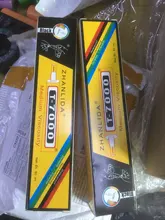 T-7000 adhesiva de resina epoxi T7000, pegamento líquido negro, sellador de superpegamento, marco de pantalla táctil, bricolaje, 15ml