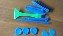Herramientas de apertura de Spudger de plástico para teléfono, Kit de herramientas de desmontaje de pantalla de teléfono, herramientas de apertura de palanca de Spudger, 12 Uds.
