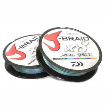 Fishing line braided J-BRAID Grand x8 multicolor 150m 
Fishing line braided J-BRAID Grand x8 multicolor 150m