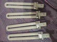 Tubo de lámpara UV de 9W, Bombilla de tubo de luz de repuesto para esmalte de Gel UV, lámpara de curado, luz secadora para arte de uñas DIY, gran oferta, 4 Uds.