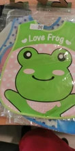 Nuevo 1 Uds Popular babero ajustable Baberos de bebé de plástico impermeable almuerzo Baberos para comer de dibujos animados lindo de alimentación de niños delantal de bebé