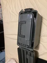 Caja de plástico para munición caja de almacenamiento estilo militar, ligera, de alta resistencia, accesorio para munición, caja de almacenamiento táctica, caja de balas