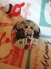 Lol ¡Sorpresa! Muñeca de juguete sorpresa de desmontaje, huevo divertido de moda, juguete de dibujos animados para niños, juguete de regalo para cumpleaños, entrega al azar