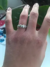 Anillo abierto de 15 estilos de Color plateado antiguo cara sonriente y feliz para mujer, anillos ajustables con caras múltiples Smiley simples huecas, A908