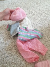 Conjunto de 4 piezas de diadema con diseño de conejo para bebé, accesorios de ropa para recién nacido de 18 pulgadas, 43cm, ideal para regalo de Festival, 2020