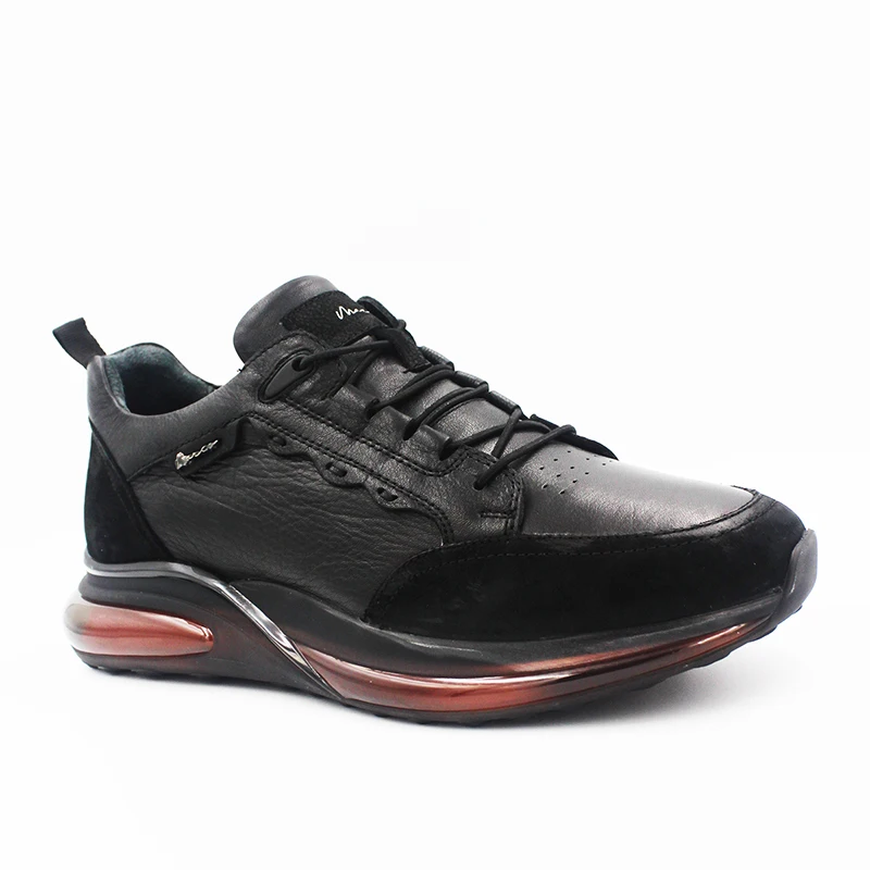 Marcomen Genuine Leather Black Air Zoom Outsole Anatomical Insole Comfortable Four Seasons Men 'S Sneakers mrc14149
Marcomen Genuine Leather Black Air Zoom Outsole Anatomical Insole Comfortable Four Seasons Men 'S Sneakers mrc14149