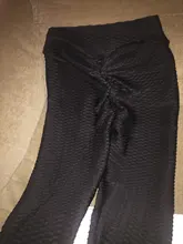 FITTOO-mallas deportivas de cintura alta para mujer, Leggings con realce, Color sólido, sexy, para culturismo