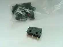 Interruptor de límite de 3 pines, Micro interruptor de alta calidad, N/O/N/C, 5A, 250VAC, KW11-3Z, 10 Uds.