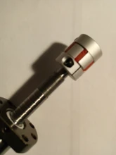 Acoplador de tres mandíbulas D20L25, eje flexible de aluminio D20 L25, conector de motor de acoplamiento BW, almohadilla de goma sólida 6/6,35/8/10 /mm